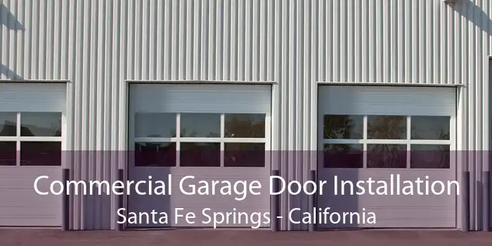 Commercial Garage Door Installation Santa Fe Springs - California