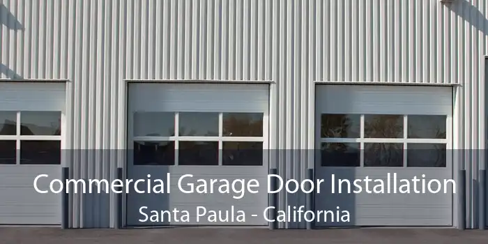 Commercial Garage Door Installation Santa Paula - California