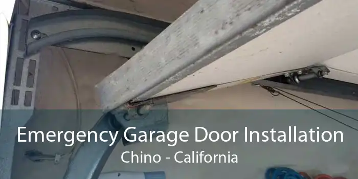 Emergency Garage Door Installation Chino - California