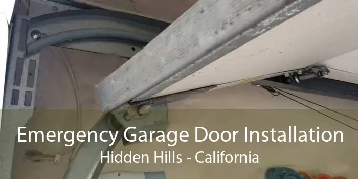 Emergency Garage Door Installation Hidden Hills - California