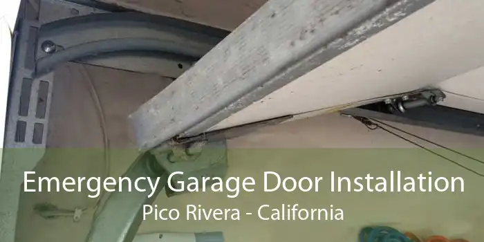 Emergency Garage Door Installation Pico Rivera - California