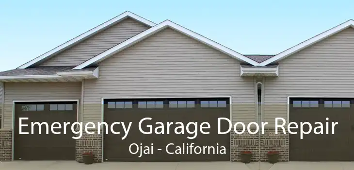 Emergency Garage Door Repair Ojai - California