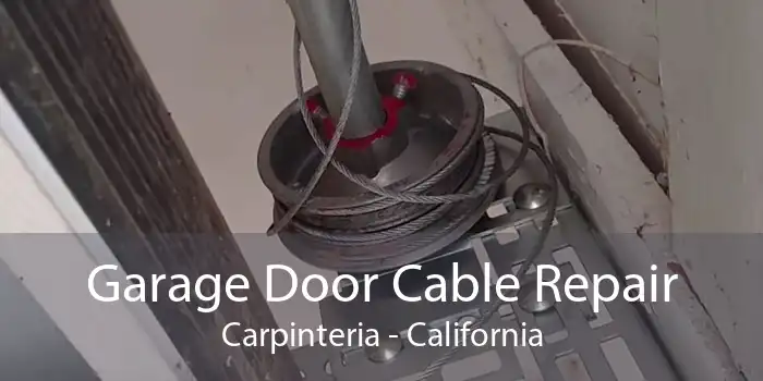 Garage Door Cable Repair Carpinteria - California