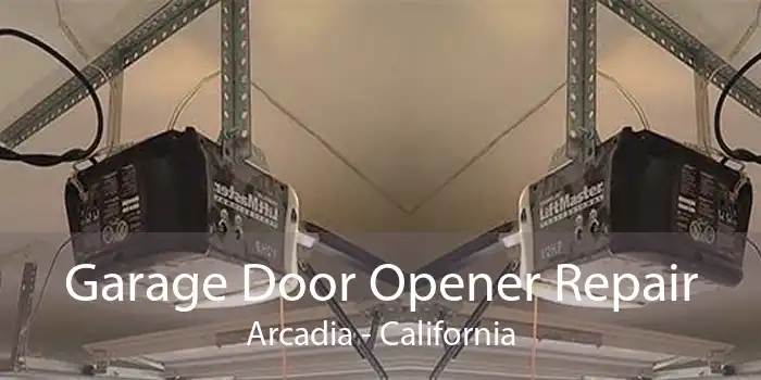 Garage Door Opener Repair Arcadia - California