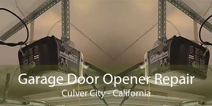 Garage Door Opener Repair Culver City - California