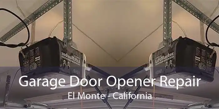 Garage Door Opener Repair El Monte - California