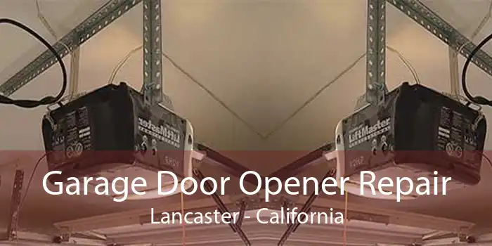 Garage Door Opener Repair Lancaster - California