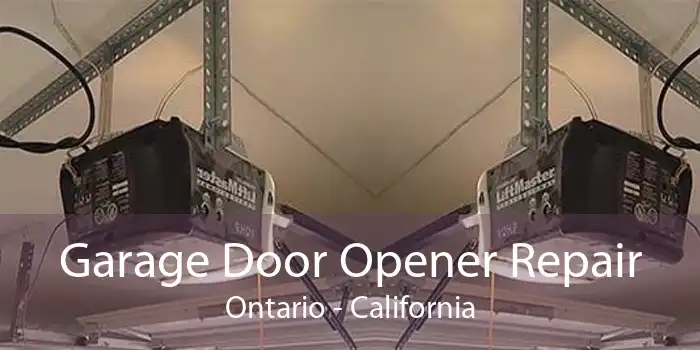 Garage Door Opener Repair Ontario - California