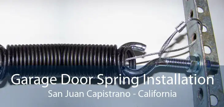 Garage Door Spring Installation San Juan Capistrano - California