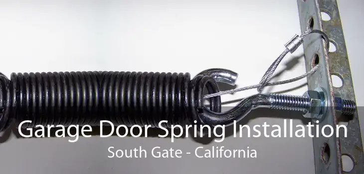 Garage Door Spring Installation South Gate - California