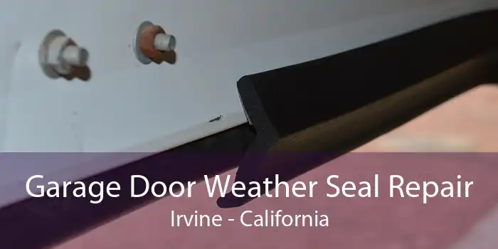 Garage Door Weather Seal Repair Irvine - California