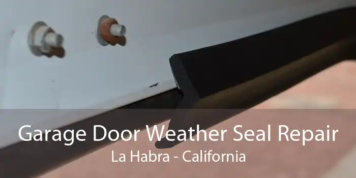 Garage Door Weather Seal Repair La Habra - California