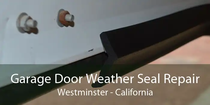 Garage Door Weather Seal Repair Westminster - California