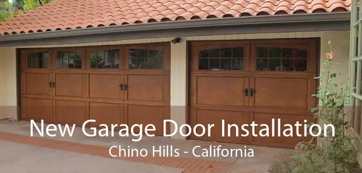 New Garage Door Installation Chino Hills - California