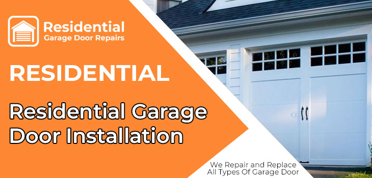 Residential Garage Door Installation